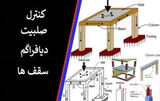 کنترل صلبیت دیافراگم سقف ها 5 کنترل صلبیت دیافراگم سقف ها