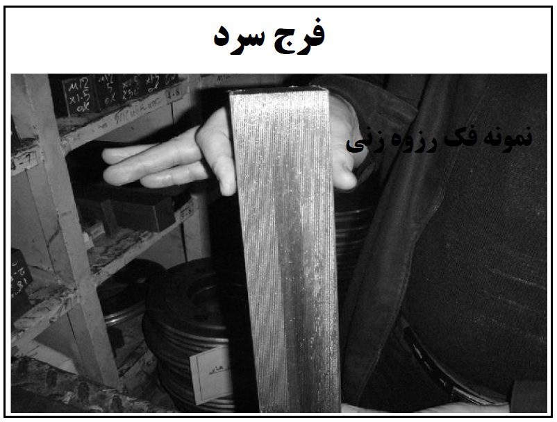 نظارت سازه هاي فولادي (روش های تولید پیچ و مهره)