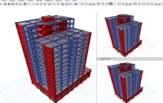 دیوار برشی در ETABS 7 دیوار برشی در ETABS