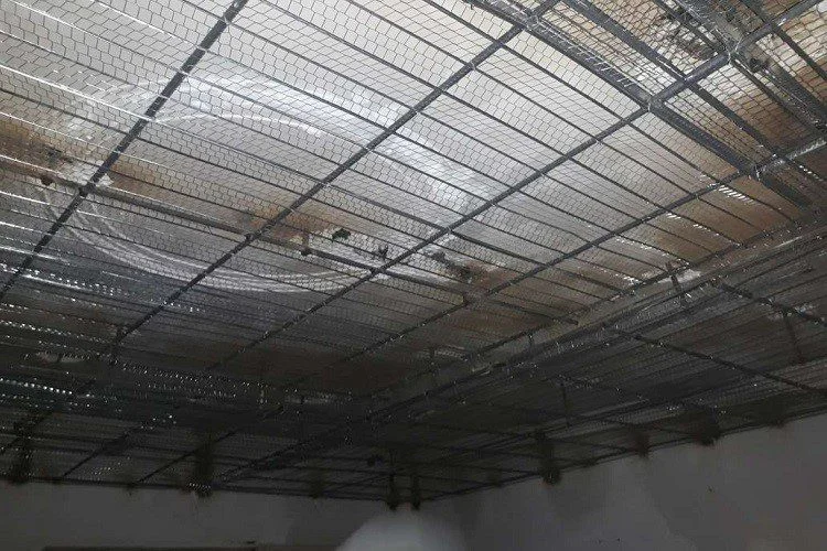 ممنوعیت گچكاري مستقیم روي يونوليت یا بلوک پلی استایرن