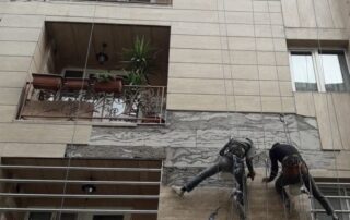 واکنش مهندس ناظر در زمان مشاهده سقوط سنگ نما پس از پایانکار 9 واکنش مهندس ناظر در زمان مشاهده سقوط سنگ نما پس از پایانکار
